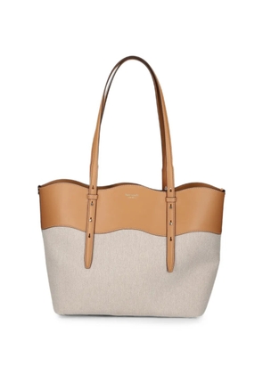 Kate Spade leather-panel shoulder bag - Neutrals