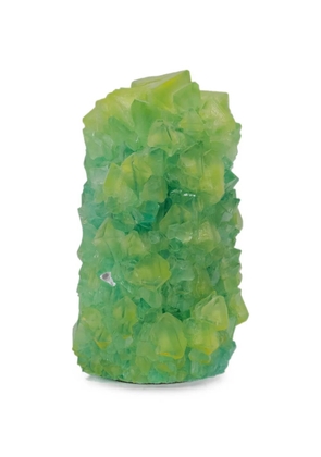 Mineral Series crystallised mineral vase - Green