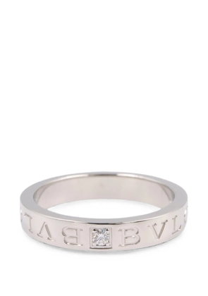 Bvlgari Pre-Owned 2010s B-zero1 diamond ring - Silver