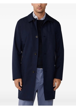 Hackett London Belgravia Mac coat - Blue
