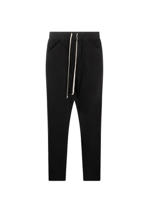 Rick Owens DRKSHDW drawstring-waist drop-crotch trousers - Black