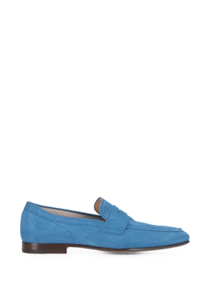 Tod's suede penny loafers - Blue