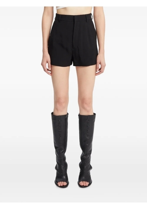 Ann Demeulemeester Stine high-waisted tailored shorts - Black