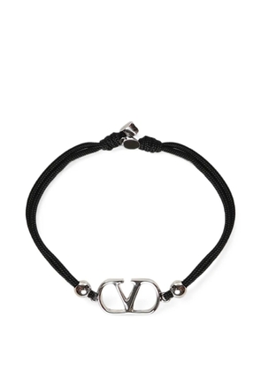Valentino Garavani VLogo Signature cord bracelet - Silver