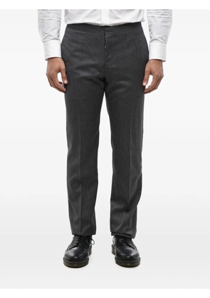 Corneliani Cerimonia Academy pinstriped virgin-wool trousers - Grey