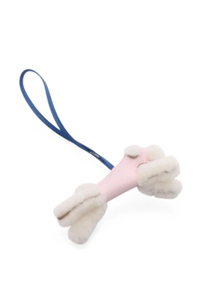 Hermès Pre-Owned Paddy sheepskin bag charm - Neutrals