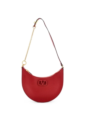 Valentino Garavani Pre-Owned VLogo Leather Mini hobo bag - Red