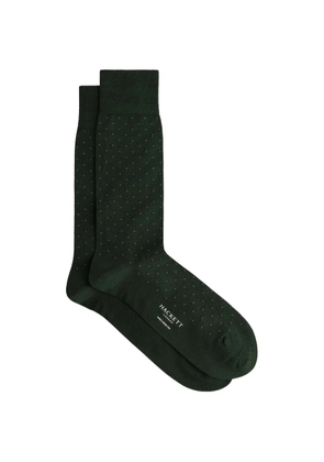 Hackett London jacquard polka-dot socks - Green