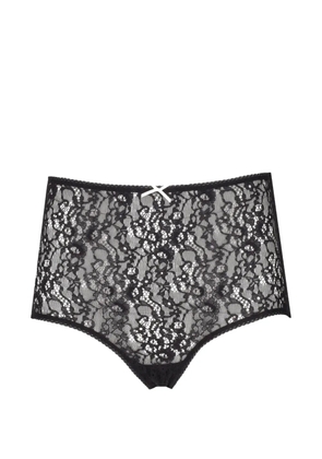 Laura Urbinati lace-panel briefs - Black