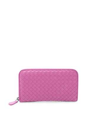 Bottega Veneta Pre-Owned 2010s Intrecciato wallet - Purple