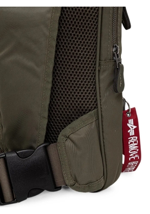 Alpha Industries label sling bag - Green