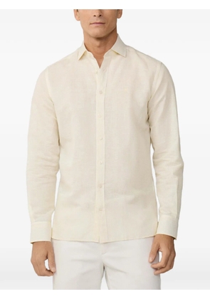 Hackett London Bengal stripe tailored-fit shirt - Yellow