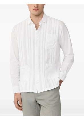 Hackett London buttoned pocket shirt - White