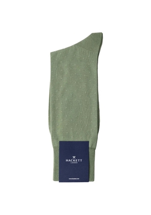 Hackett London polka-dot jacquard socks - Green