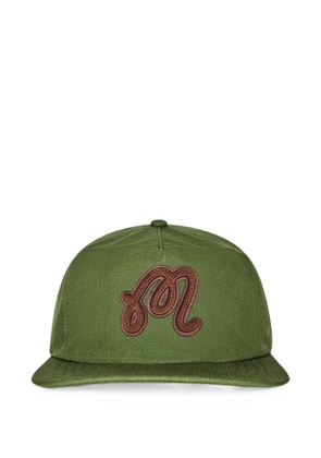 Malbon Golf Velasco Snapback logo-patch cap - Green