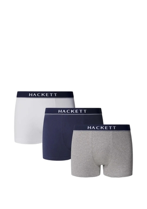 Hackett London logo-waistband boxers (pack of three) - Blue