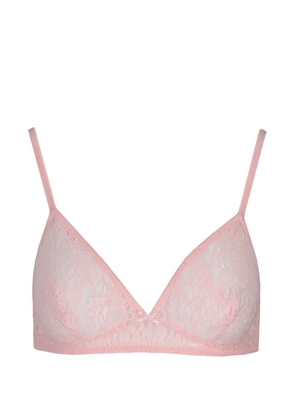Laura Urbinati floral-lace bra - Pink