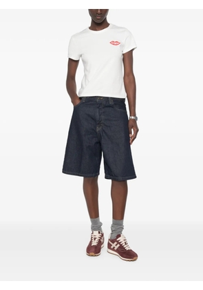 Kenzo lips-embroidery T-shirt - White