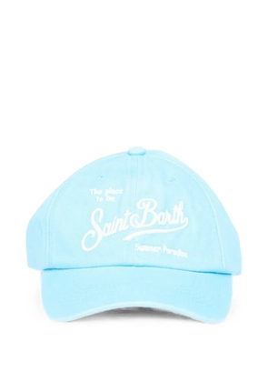 MC2 Saint Barth Davis embroidered baseball cap - Blue