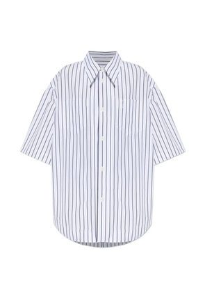 AMI Paris Ami de Coeur striped-pattern shirt - White