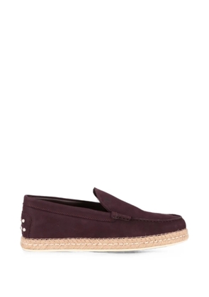 Tod's Gommino espadrille loafers - Purple