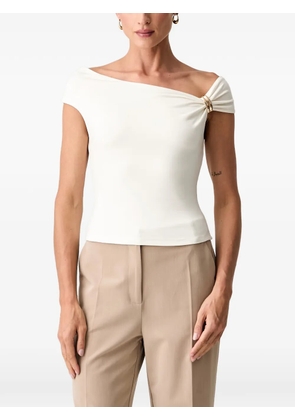 GUESS USA off-shoulder jewel top - White