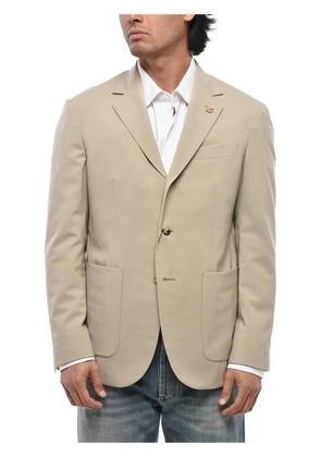 Corneliani Circle pin-detail blazer - Neutrals