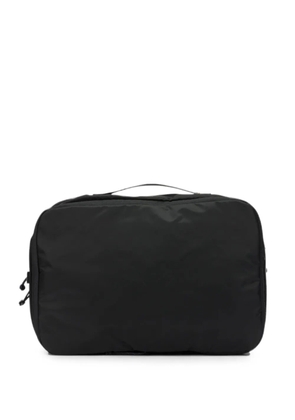 Porter-Yoshida & Co. mesh-panel zip-around clutch bag - Black
