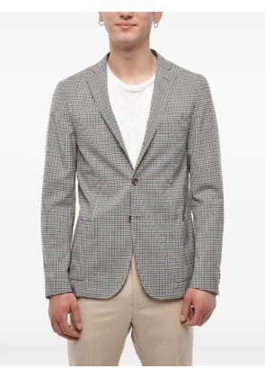 Corneliani Gingham unlined blazer - Brown