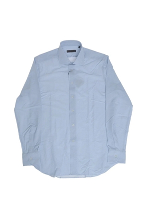 Corneliani striped stretch shirt - Blue