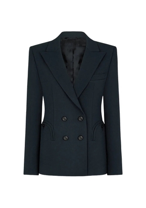 Blazé Milano double-breasted Smiley-pocket blazer - Blue