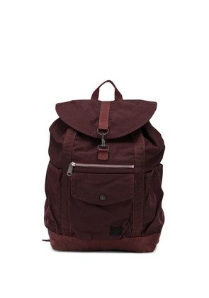 Porter-Yoshida & Co. Crag buckle-fastening drawstring backpack - Red
