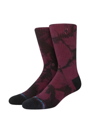 Stance x NBA Logoman tie-dye socks - Red