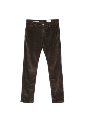 Jacob Cohën belt-loops corduroy trousers - Brown