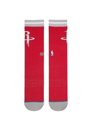 Stance Houston Rockets logo-detail socks - Red