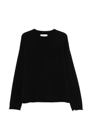 extreme cashmere Paolo crew-neck long-sleeve sweater - Black