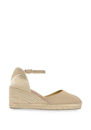 Castañer Carol wedge espadrilles - Neutrals