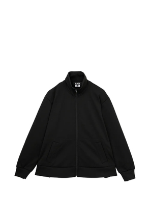 Black Comme Des Garçons Ester zip-up tract jacket