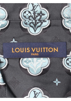 Louis Vuitton Pre-Owned 2020s Monogram pattern long-sleeve pajama shirt - Blue