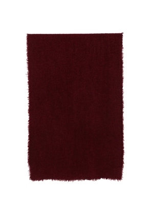 Faliero Sarti Alexia frayed scarf - Red