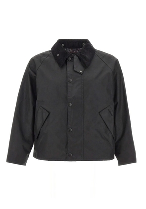 Barbour Transport waxed cotton jacket - Black