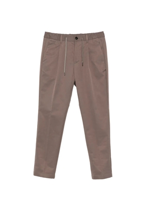 Herno pleated drawstring trousers - Grey