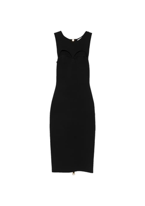 Elisabetta Franchi cut-out rear-zip dress - Black
