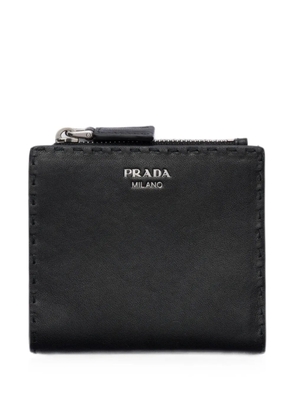 Prada small leather wallet - Black