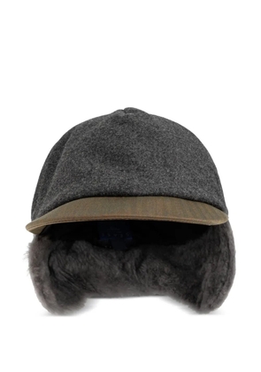 Sease ear-flap peaked cap - Grey