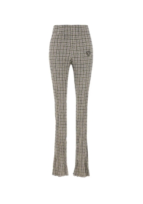 Diesel V-icky check trousers - Grey