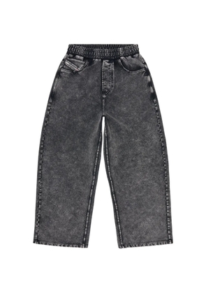 Diesel sweatpants with denim effect - Grey