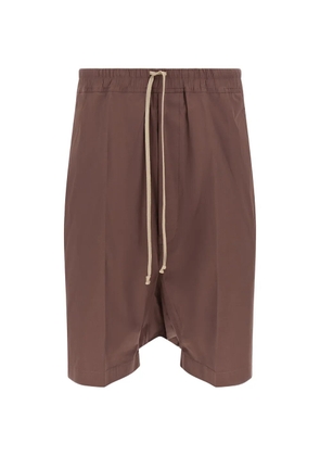 Rick Owens Rick S Pods low-crotch shorts - Brown