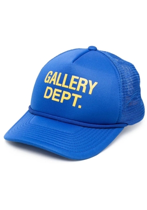 GALLERY DEPT. logo embroidered cap - Blue