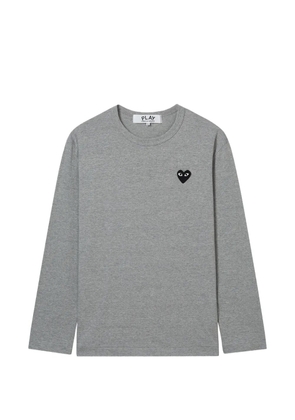 Comme Des Garçons Play heart-print T-shirt - Grey